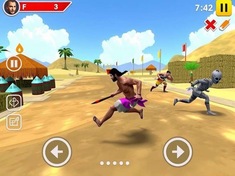 Gokarna Beach Run Gladiator Gameplay